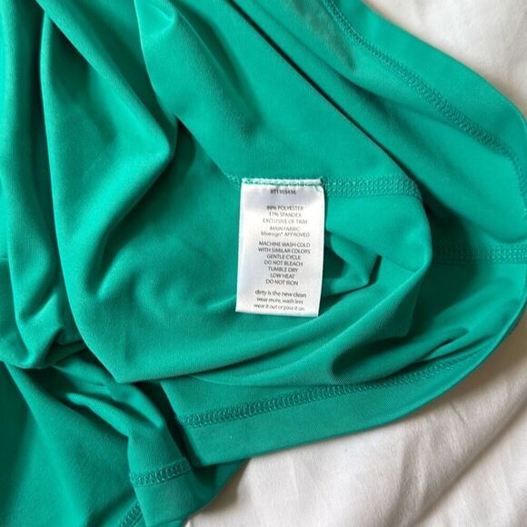 Toad and co aquaflex green dress size medium strappy built in bra athletic sport - Picture 10 of 10